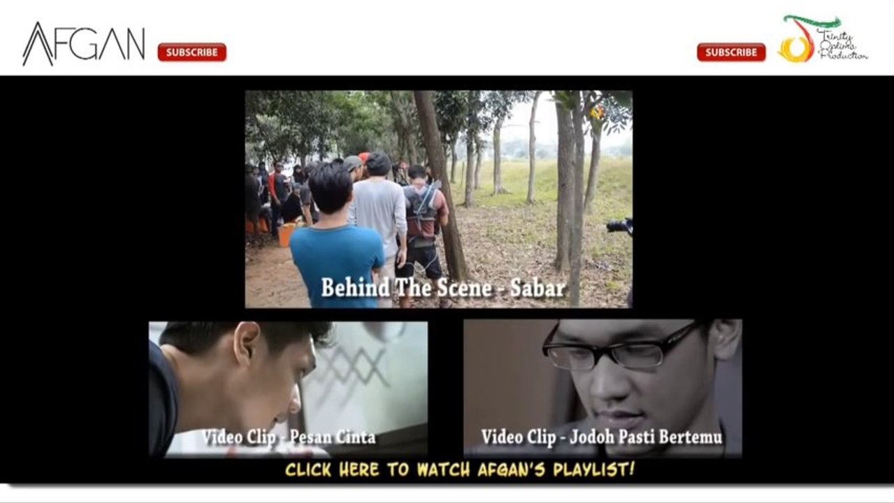 Afgan - Sabar  Official Video Clip