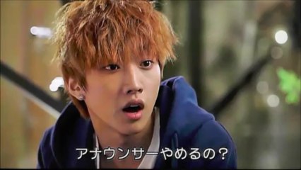 드라마 "우와한 녀" 1화 진영 컷. (일본어자막)