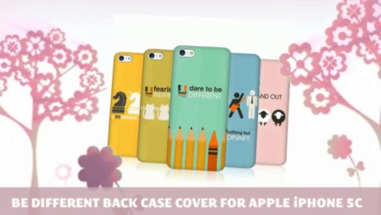 BE DIFFERENT PROTECTIVE BACK CASE COVER FOR APPLE iPHONE 5C