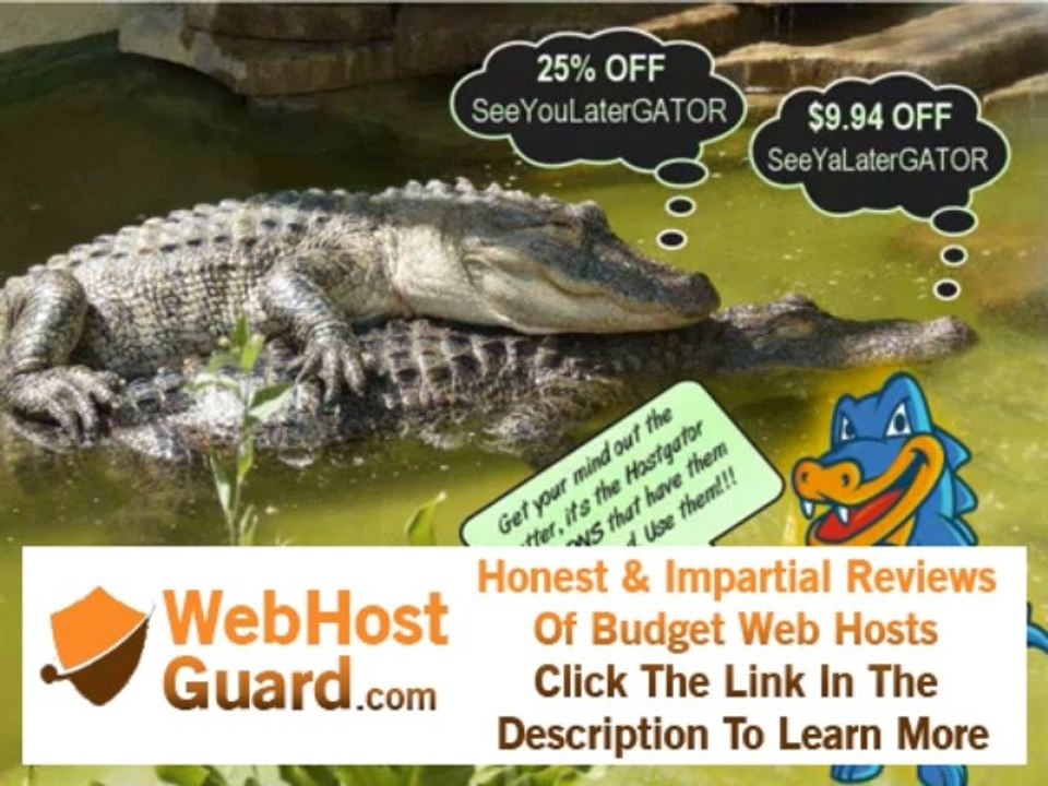 HOSTGATOR COUPON » SeeYouLaterGATOR PHP Hosting, VPS Hosting, Dedicated Servers Web Hosting