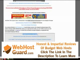 Free Web Hosting with Host Gator - Coupon Code # SaveBigHostgator1 #