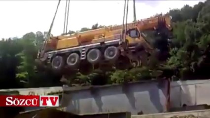 Vinçi taşımak isterken...