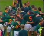 1995 Rugby World Cup Final post game and trophy presentation