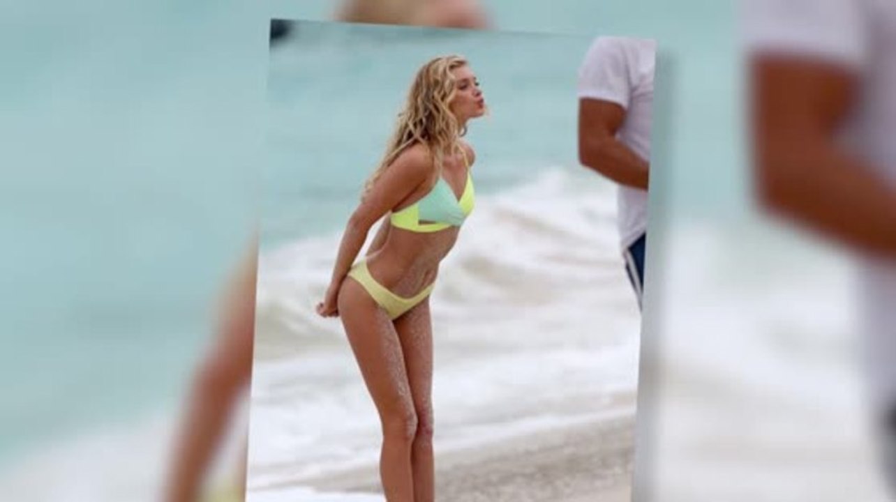 Elsa Hosks et Monika Jagaciak posent à St Barth