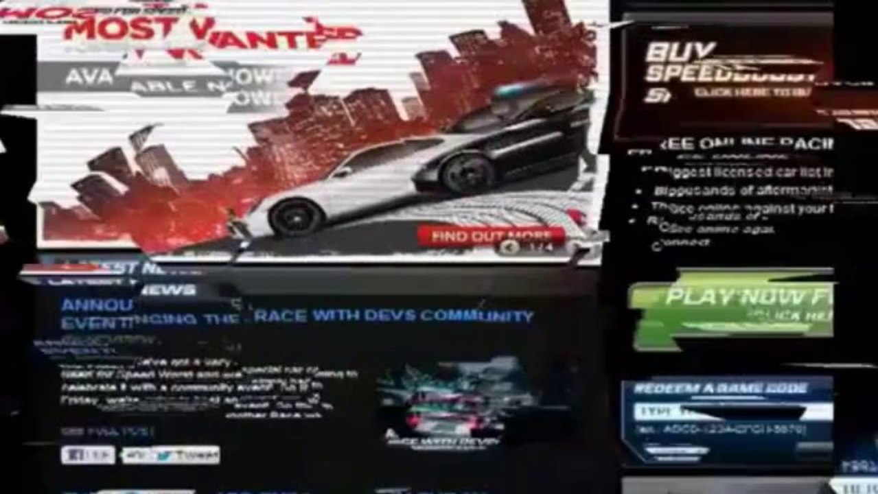 Need for Speed World Boost Hack 2013