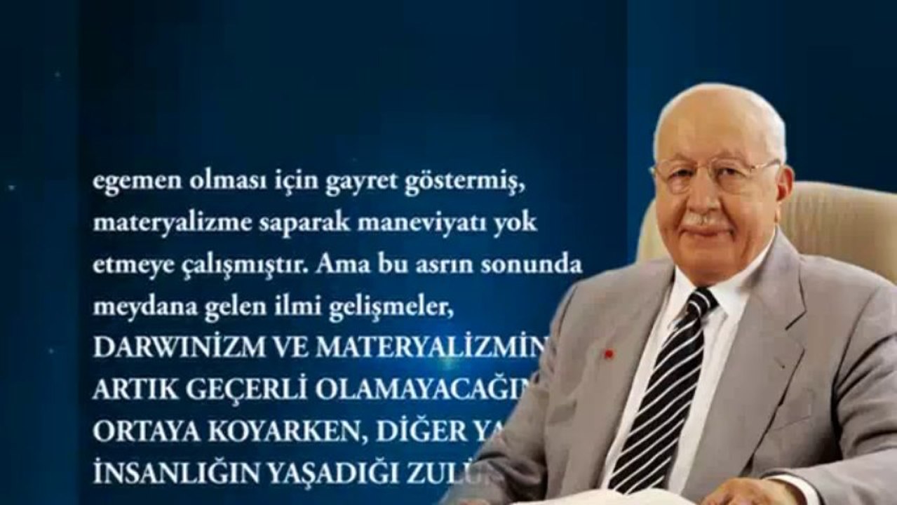 Prof. Dr. Necmettin Erbakan Hocamız'ın Darwinizm Aldatmacası ile ilgili sözleri