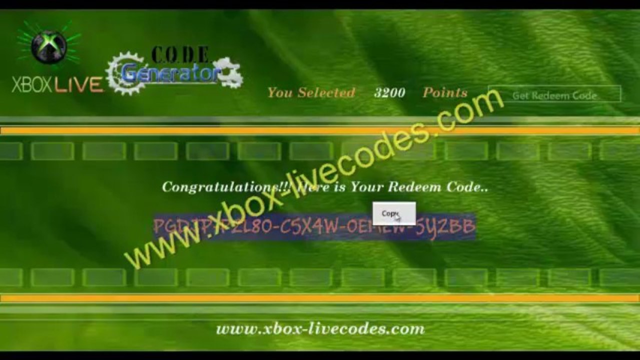 Xbox Live Code Generator - Free Xbox Codes 12 Membership [Working 2013] Window App