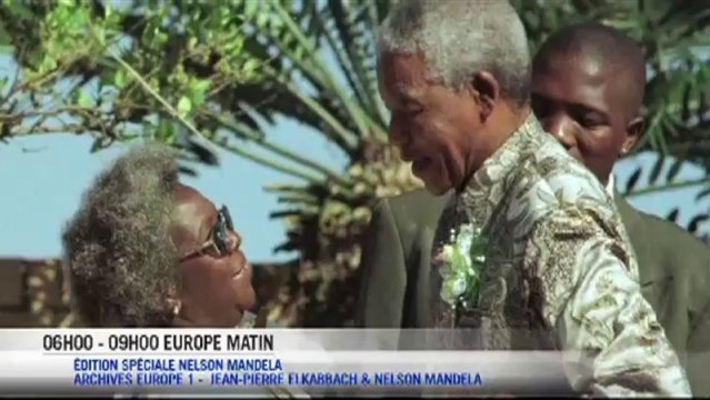 Les adieux d'Europe 1 Matin à Nelson Mandela