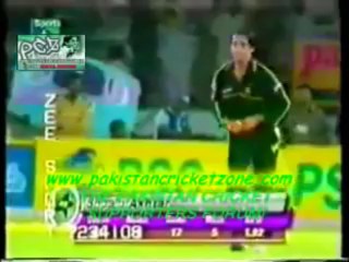 Shoaib Akhtar Career Best Bowling 6-16 vs New Zealand