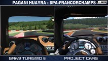 Gran Turismo 6 vs Project CARS - Pagani Huayra Comparison
