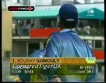 Shoaib Akhtar Fools Sourav Ganguly