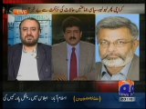 Hamid Mir nai MQM k Rasheed Godail ki live bezti ker di