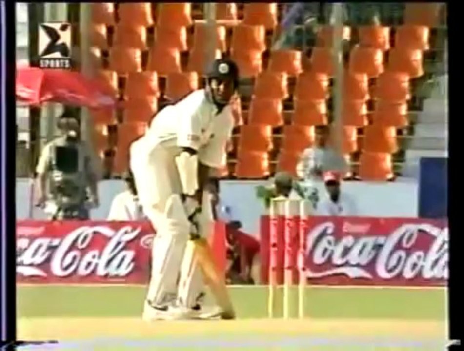 Wasim Akram 2nd Test Hat Trick Vs Sri Lanka
