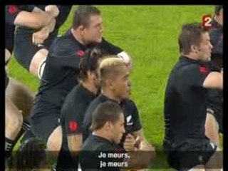 Haka - France All Blacks - 11-11-2006