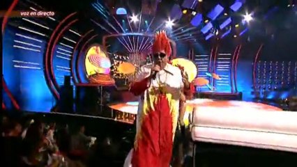 Florentino imita a King Africa - Tu cara me suena 3 (Gala 7)