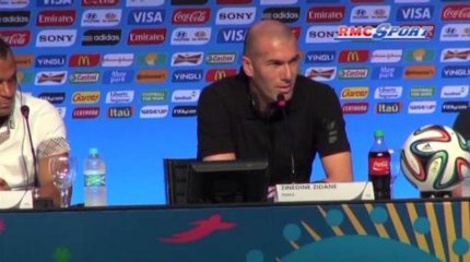 Coupe du Monde 2014 / Zidane et la joie d'une Coupe du Monde à domicile - 06/12