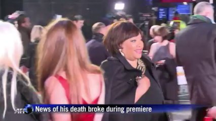 Mandela film premieres in Britain amid mourning of S. African icon