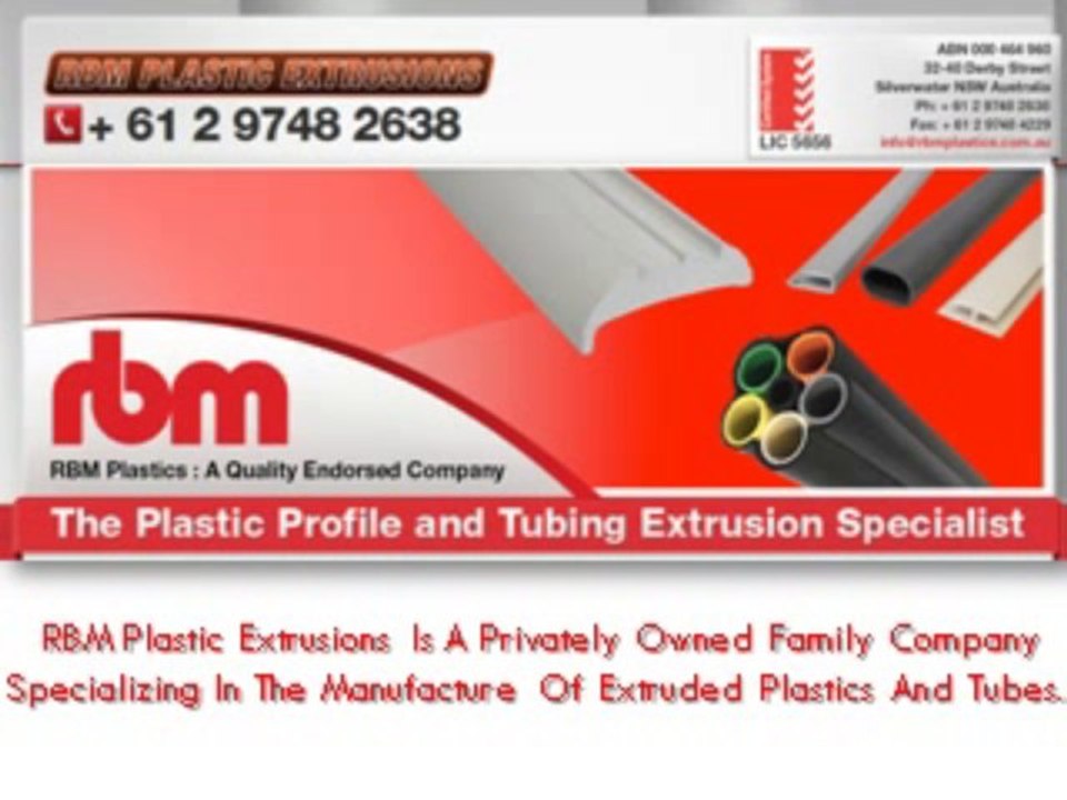RBM Plastics Extrusions