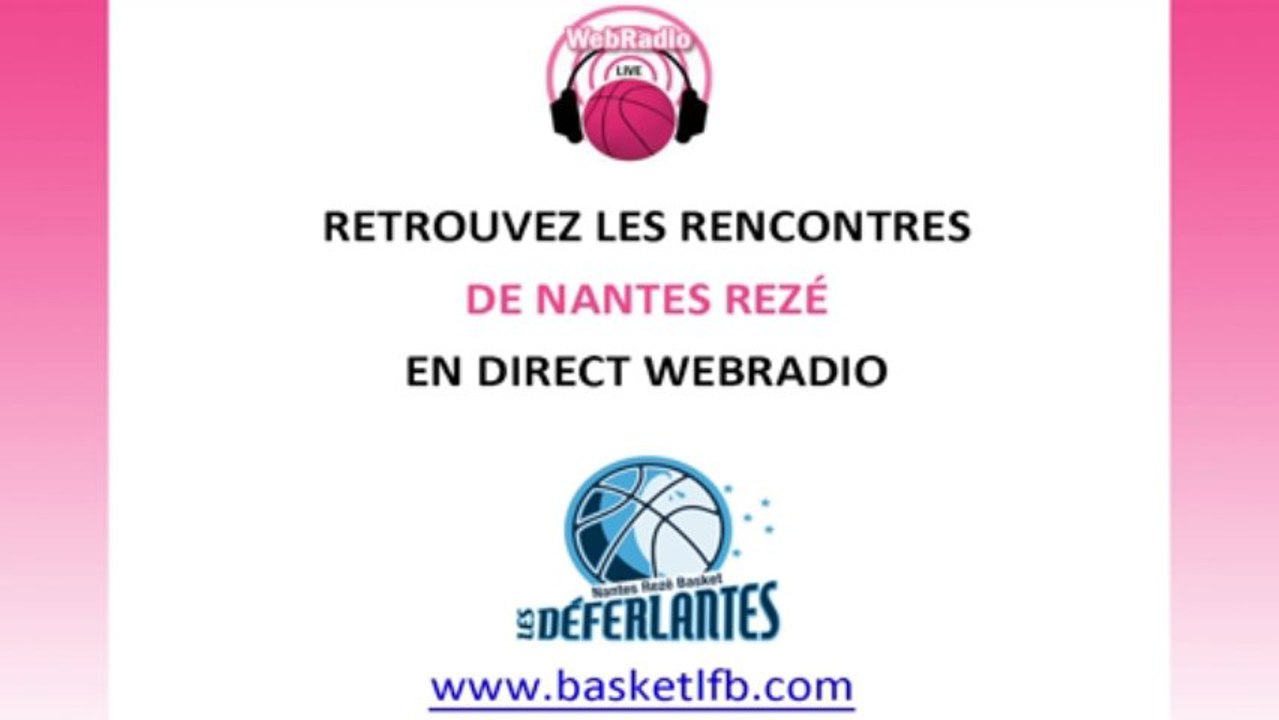 Webradio LFB - Nantes Rezé Basket