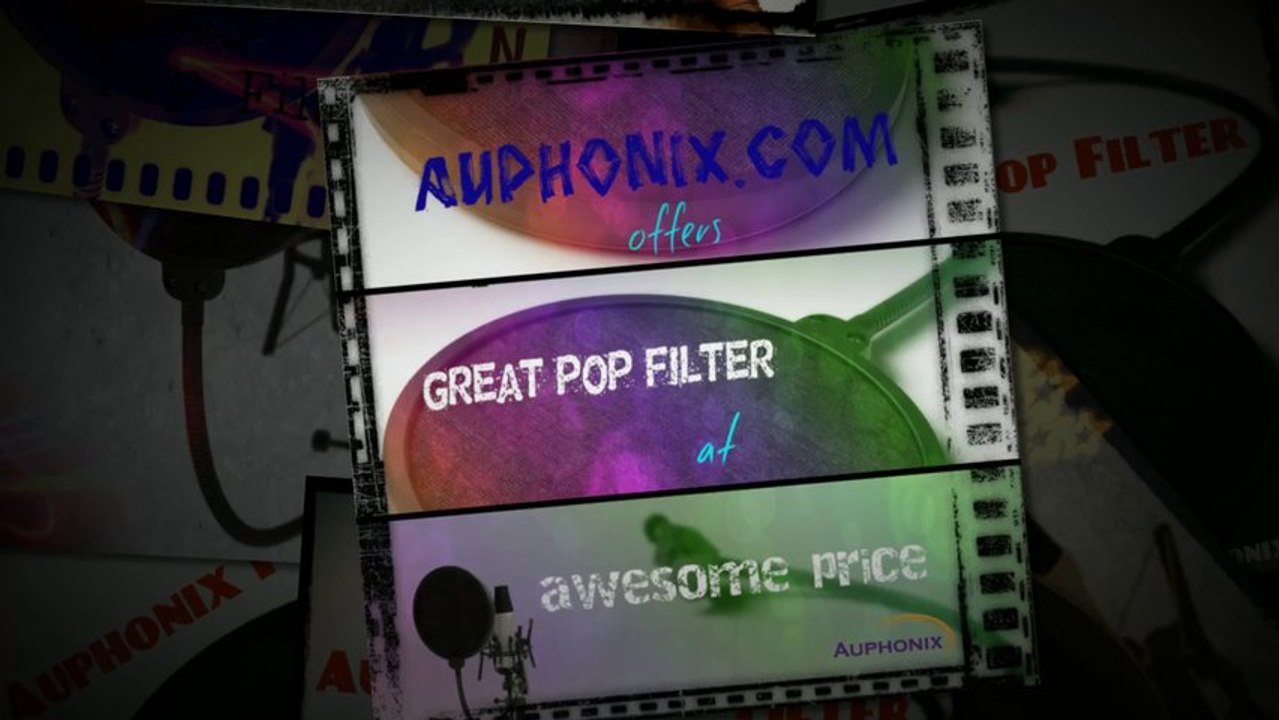 At All Times Make Use of a Microphone Pop Filter in Recording Vocals