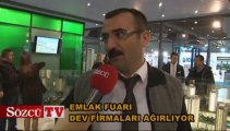 Emlak fuarı dev firmaları ağırlıyor