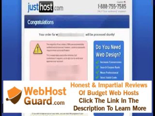 Hosting: JustHost Web Hosting Review