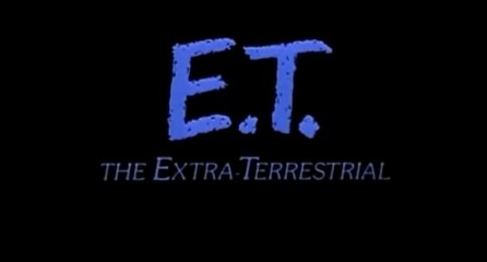 E.T L'Extra-Terrestre - Steven Spielberg