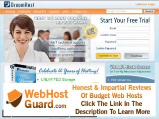2011 DreamHost Web Hosting Review