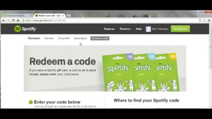 Free Spotify Premium Codes December 2013 Proof