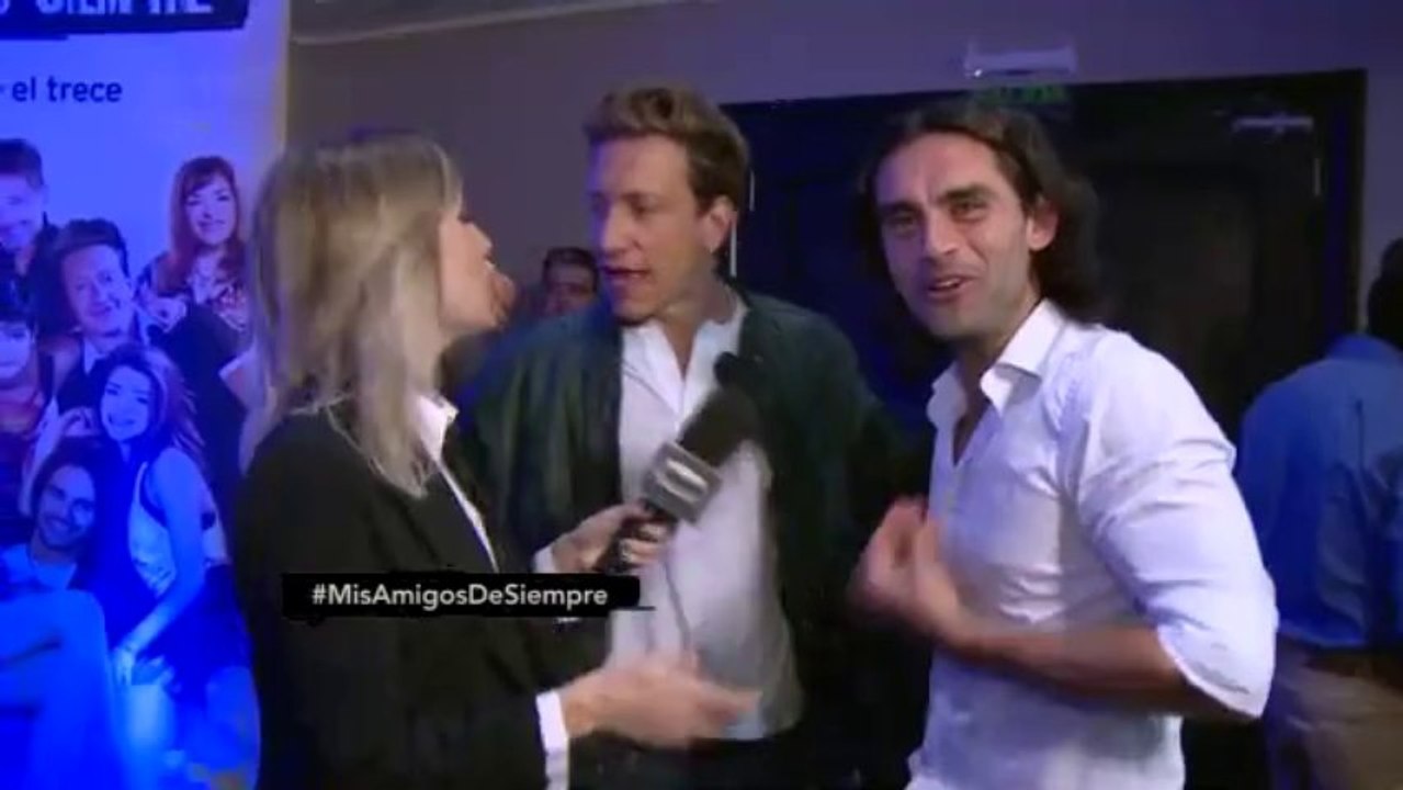 Nico Vázquez y Gonzalo Heredia "apuraron" a Martina Soto Pose de CQC
