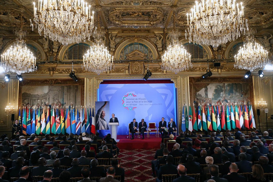 Allocution de François Hollande en ouverture du #SommetElysee