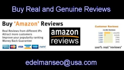 How to buy real Amazon Reviews