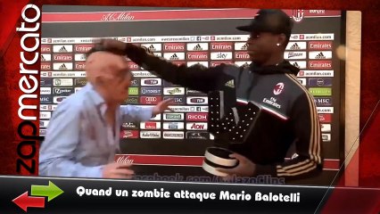 Zidane en direct du Brésil, Balotelli fait fuir un zombie... Le zapping Top Mercato de la semaine !