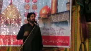 Zakir waseem abbas baloch 2nd saffar majlis at imambargah Mirpur Ajk (part 1)