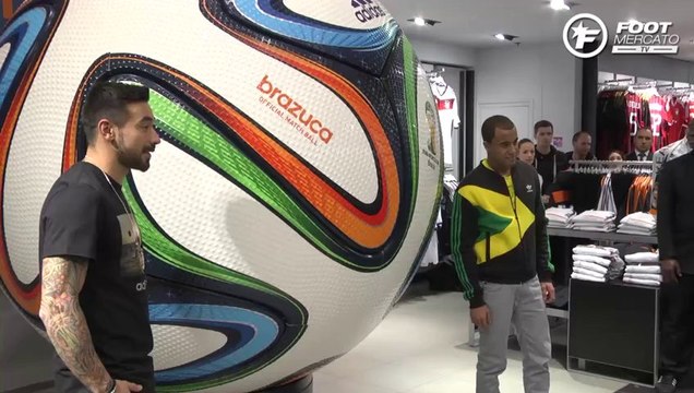 Dans les coulisses de la présentation du Brazuca, ballon officiel du Mondial 2014