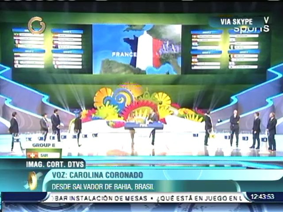 Definen grupos para Mundial 2014: Brasil y Croacia jugarán partido inaugural