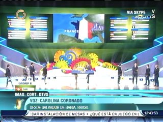 Definen grupos para Mundial 2014: Brasil y Croacia jugarán partido inaugural