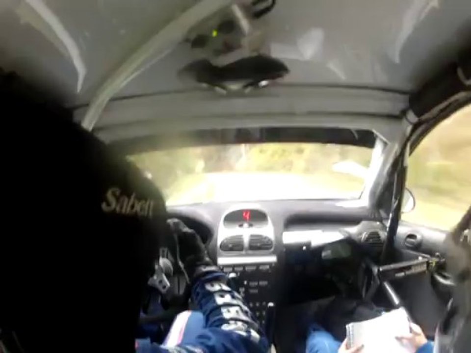 camera embarquee clemencon fouret es3 mars arrigas 206 super 1600 criterium des cevennes 2013