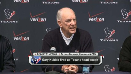 Texans owner Robert McNair on why Kubiak was fired FOR SOCIAL