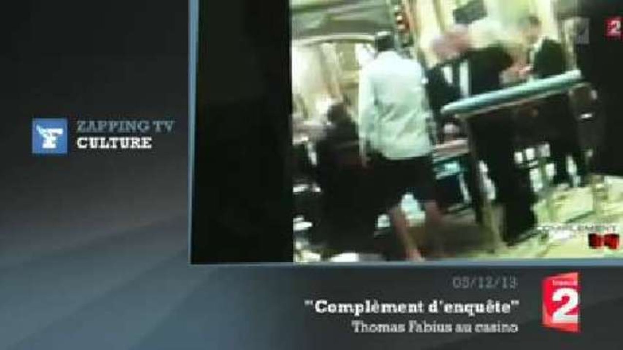 Zapping TV : France 2 diffuse des images de Thomas Fabius qui flambe au casino