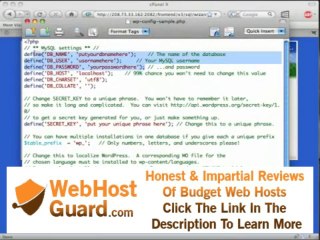 AdelinaHost.com - How to install CMS WordPress to Web Hosting