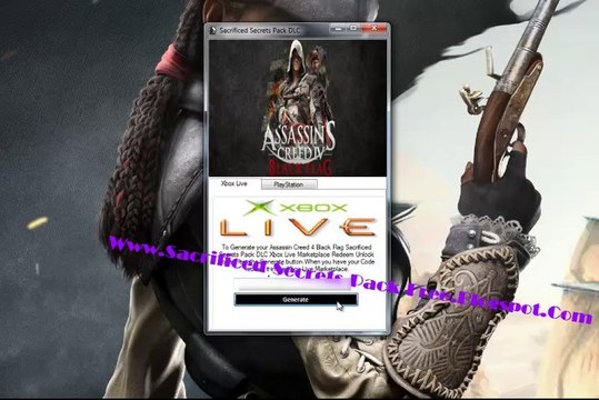 How to Unlock Assassins Creed 4 Black Flag Trove of Mystery Pack DLC Pack on Xbox 360 And PS3