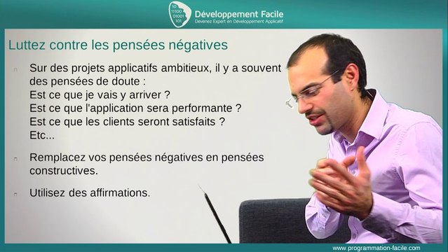 Luttez contre les pensées négatives