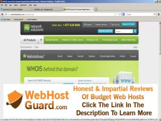 Part 1 - Domain Registration and Web Hosting Setup