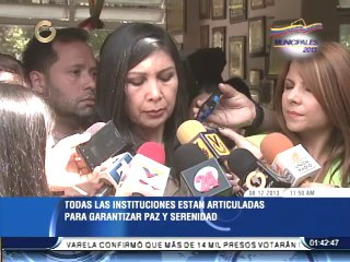Presidenta del TSJ: "Proceso electoral es fácil y rápido"