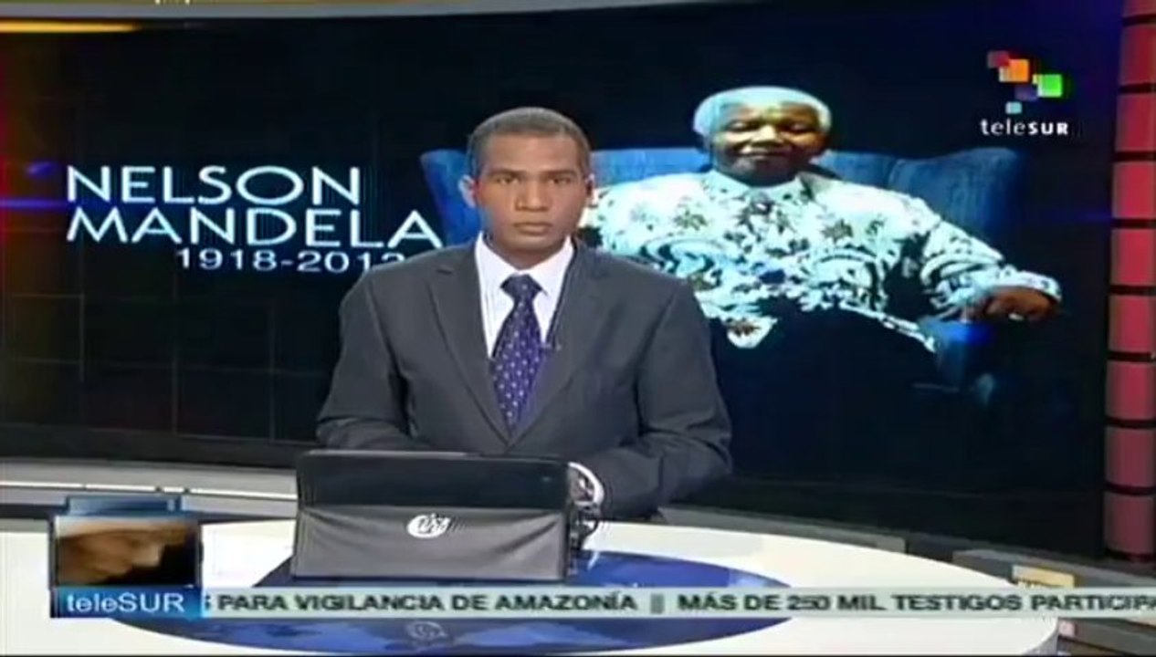 Familia Mandela conmovida por condolencias del mundo