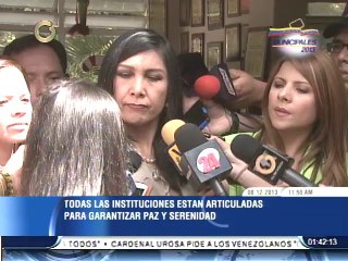 Presidenta del TSJ: "Proceso electoral es fácil y rápido"