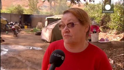 'Reverse apartheid': South Africa's white slums