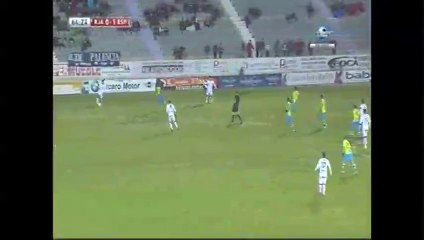 Real Jaen Vs Espanyol 1-1, Parcial Copa del Rey