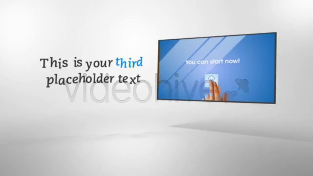 Clean Floating Presentation - After Effects Template